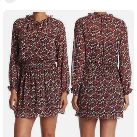NEW Socialite Smock Waist Floral Mini Dress, NWOT, Size Small - Picture 2 of 14